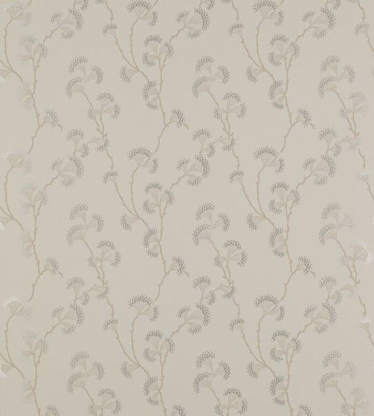 Ashbury Wallpaper - Stone - Colefax & Fowler