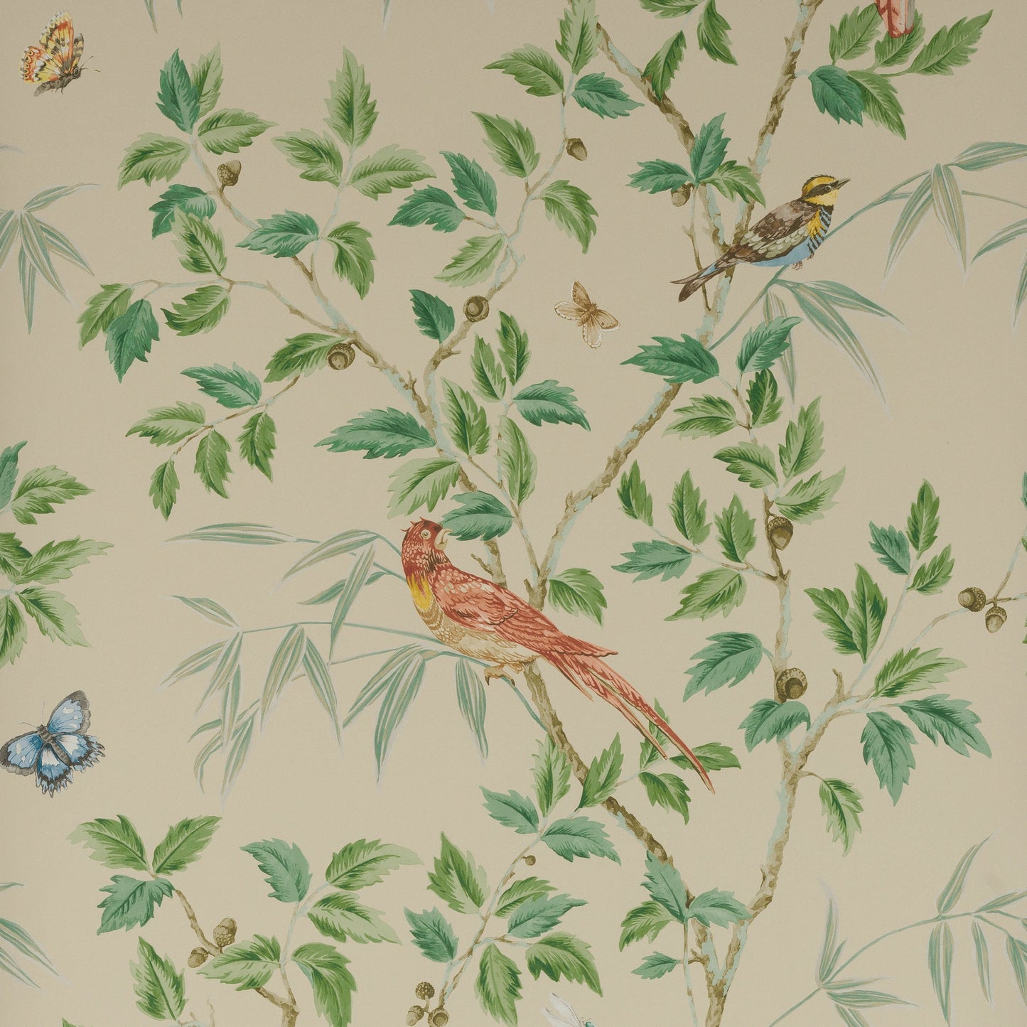 Ashdown Wallpaper - Cream - Colefax & Fowler