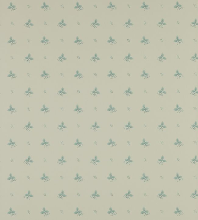 Ashling Wallpaper - Aqua - Colefax & Fowler