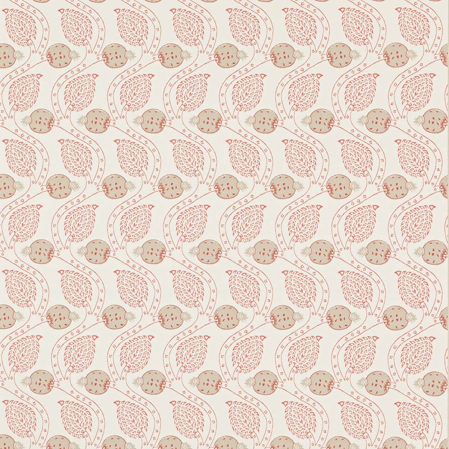 Ashmead Wallpaper - Tomato - Colefax & Fowler