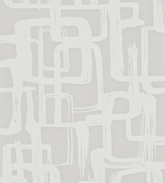 Asuka Wallpaper - Pearl/Chalk - HMOW110904 - Harlequin
