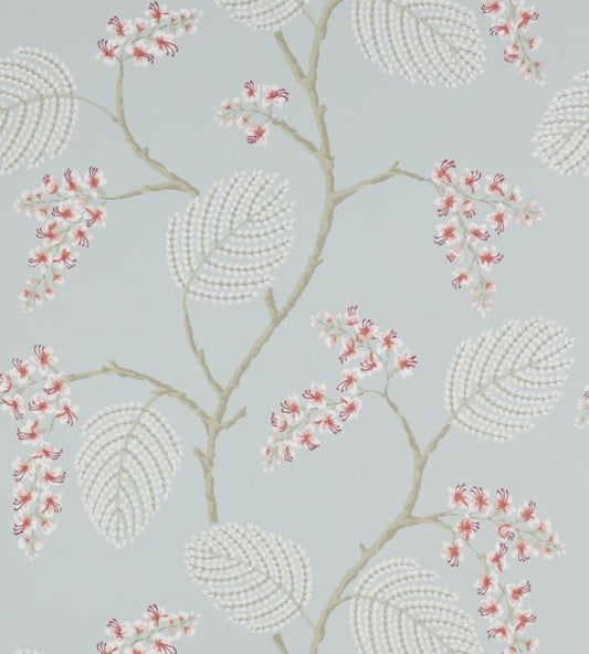 Atwood Wallpaper - Old Blue - Colefax & Fowler
