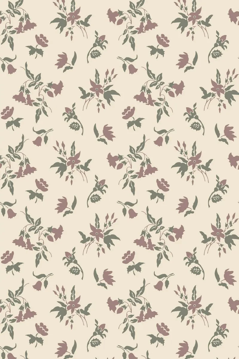 Auguste Wallpaper - Pink - 6502