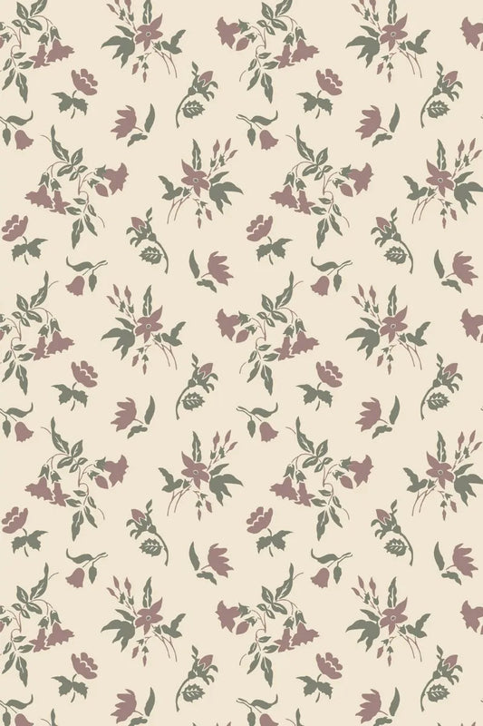 Auguste Wallpaper - Pink - 6502
