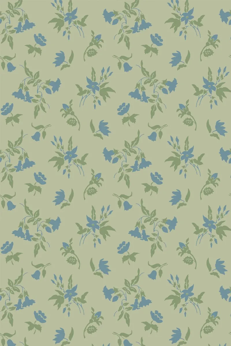 Auguste Wallpaper - Yeabridge Green - 6505