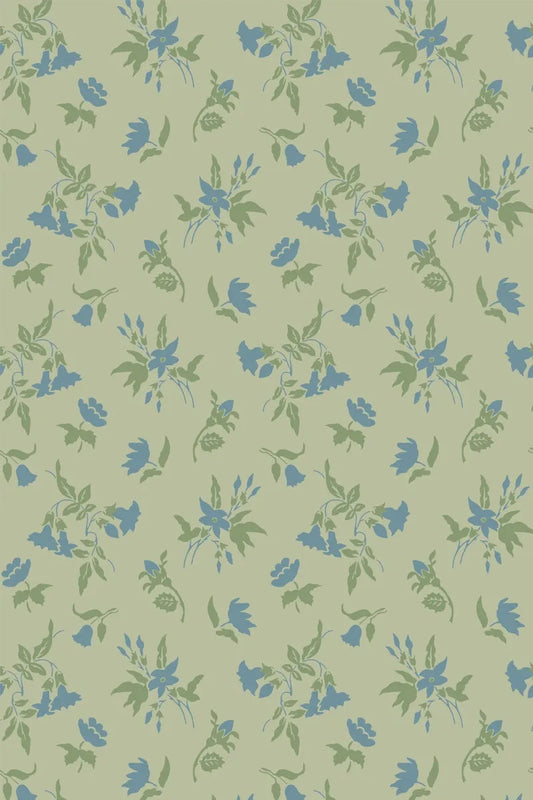 Auguste Wallpaper - Yeabridge Green - 6505