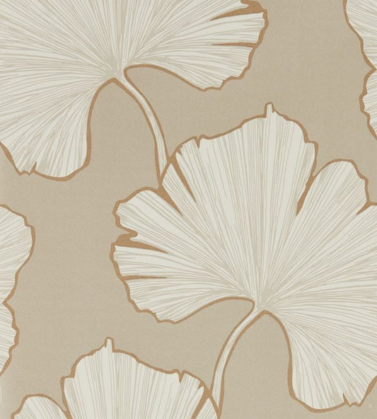 Azurea Wallpaper - Champagne - HLUT111712 - Harlequin