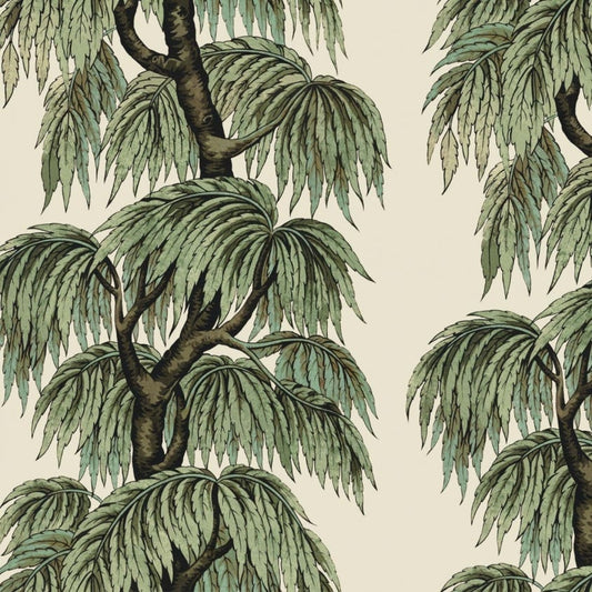 BABYLON Wallpaper - Papyrus & Willow - House of Hackney
