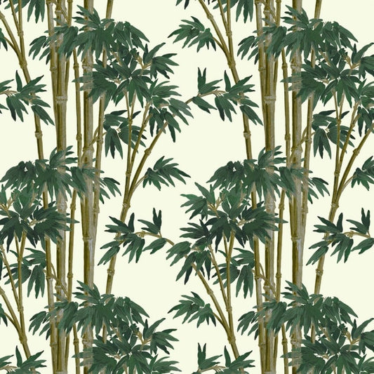 BAMBUSA Wallpaper - Antique-White - House of Hackney