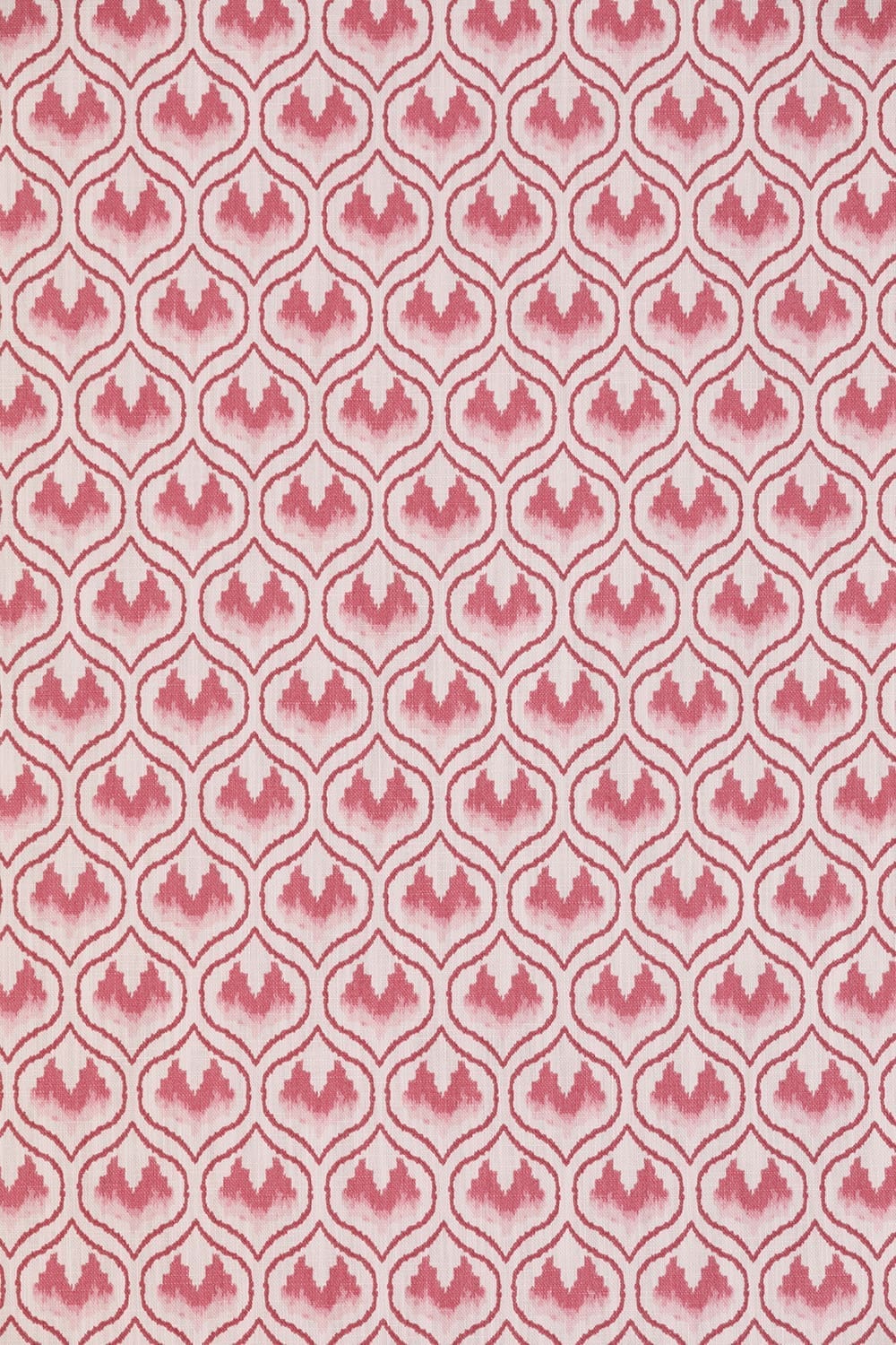 Ikat Heart fabric - Pink - Barneby Gates