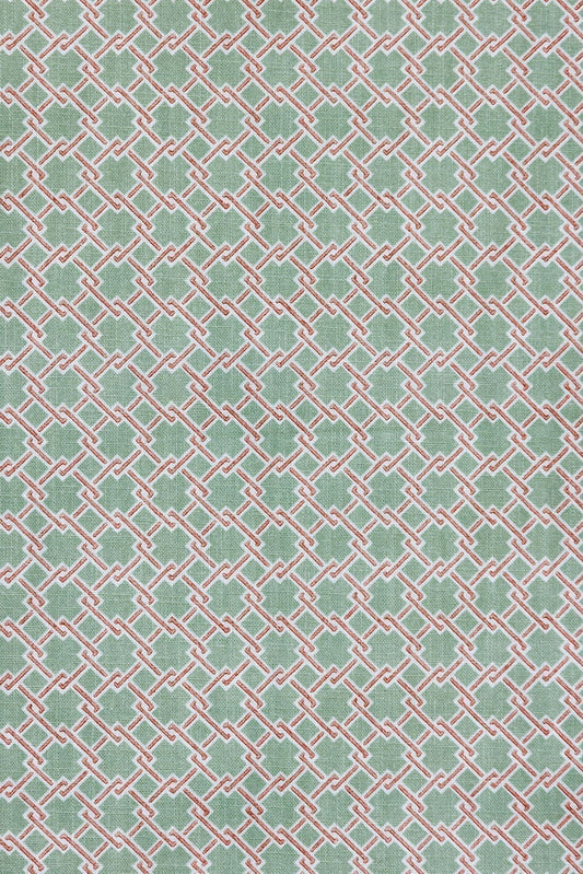 Lattice Cane Fabric - Green - Barneby Gates