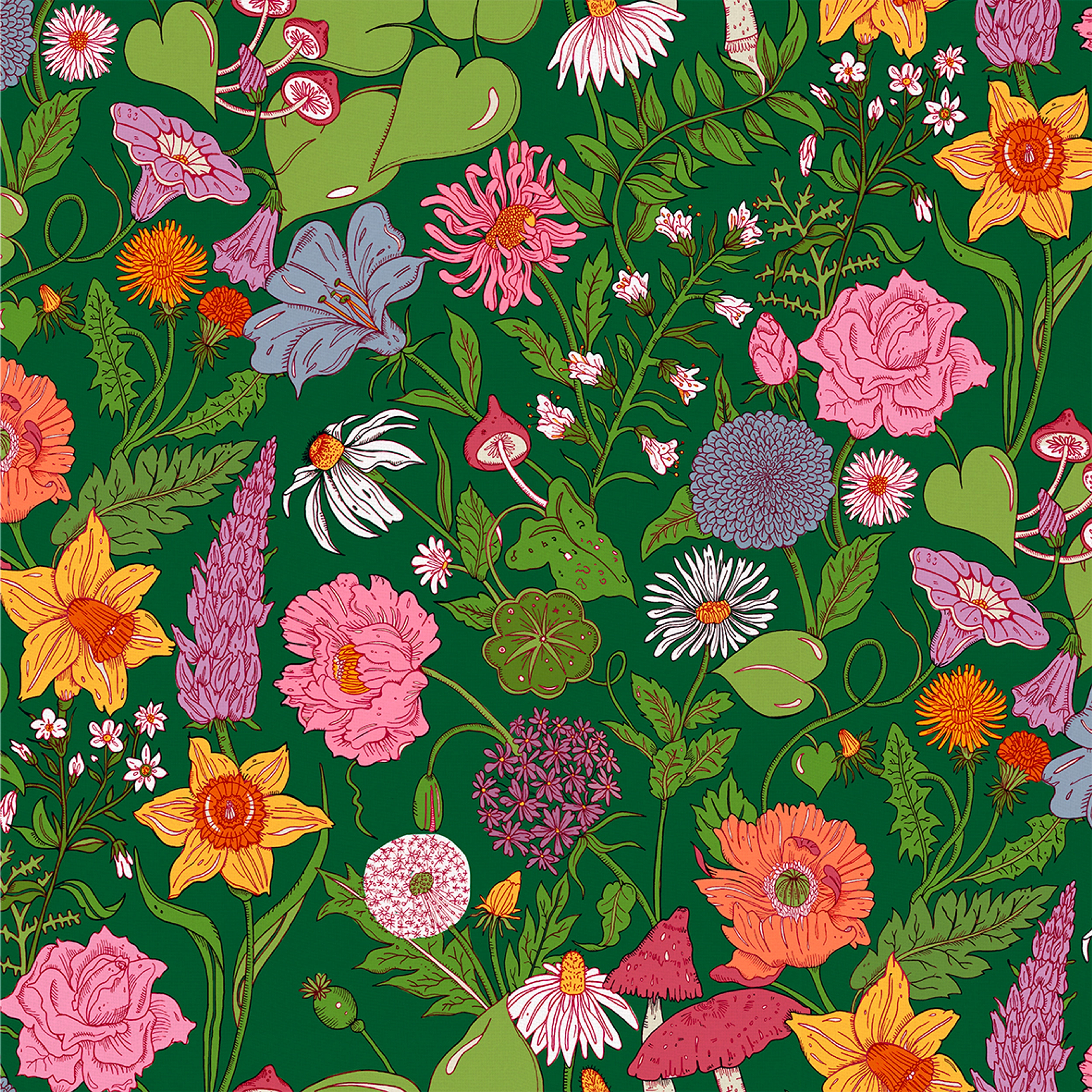 Bloom Wallpaper – Gustavian