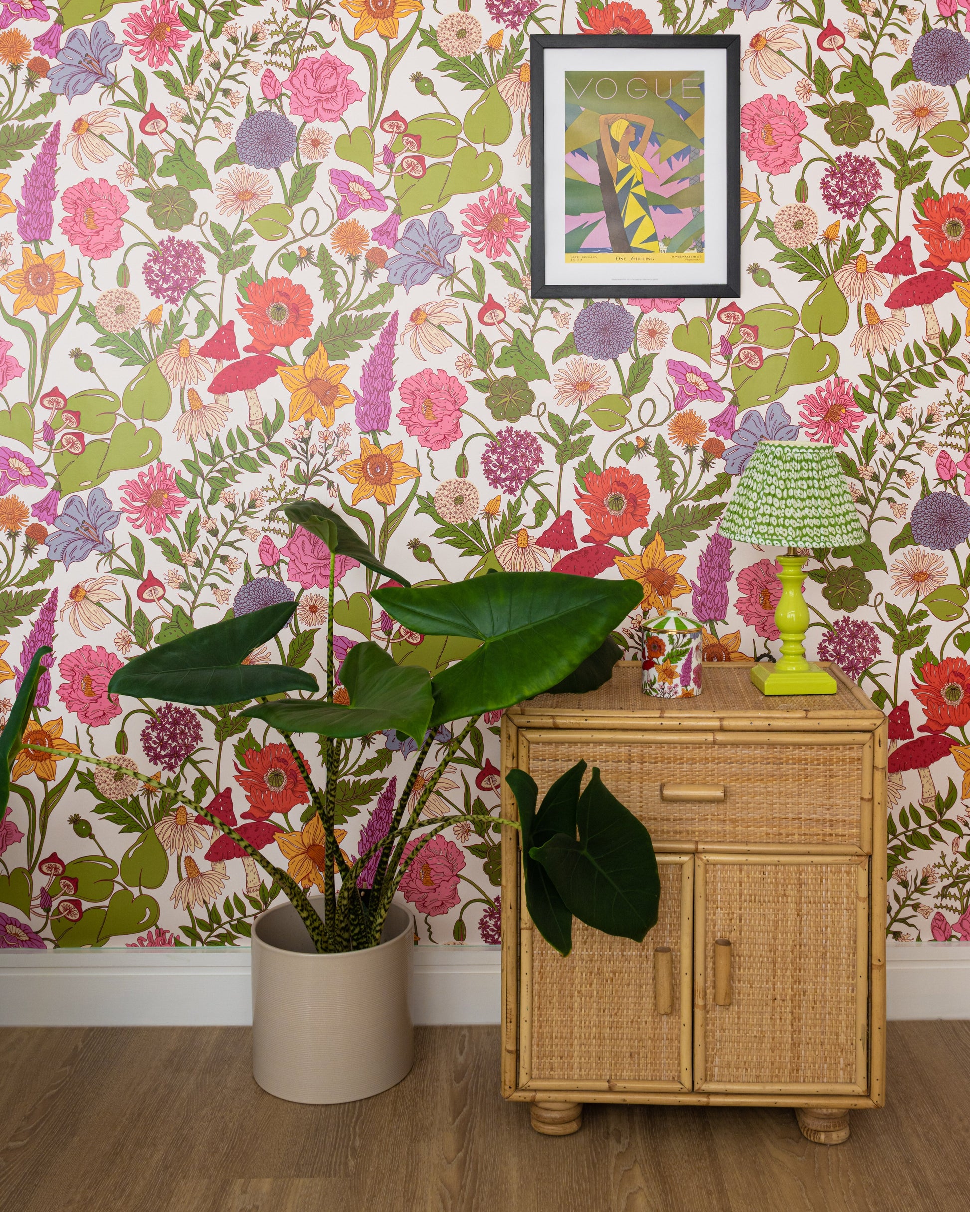 Bloom Wallpaper - Multicolor - Wear The Walls
