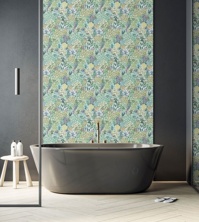Alpine Landscape Room Wallpaper - Multicolor