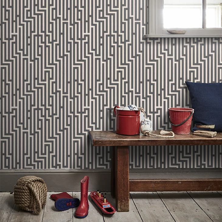 Fretwork Wallpaper