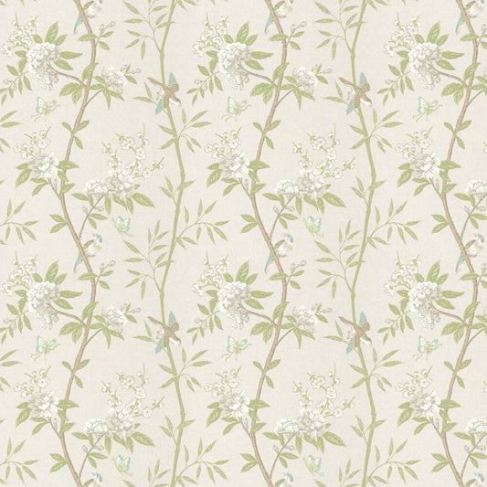 Peony & Blossom Wallpaper