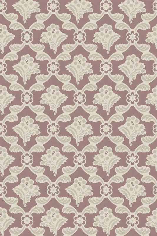 Barace Wallpaper - Pink - 6602
