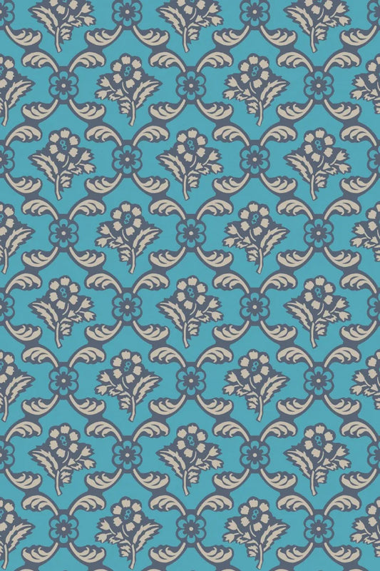 Barace Wallpaper - Wine Dark - 6605