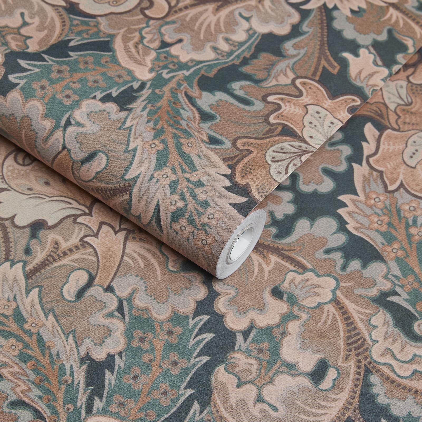 Bathsheba Wallpaper - Dahlia - House of Hackney