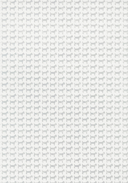 Baxter Wallpaper - Silver - AT79129 - Anna French
