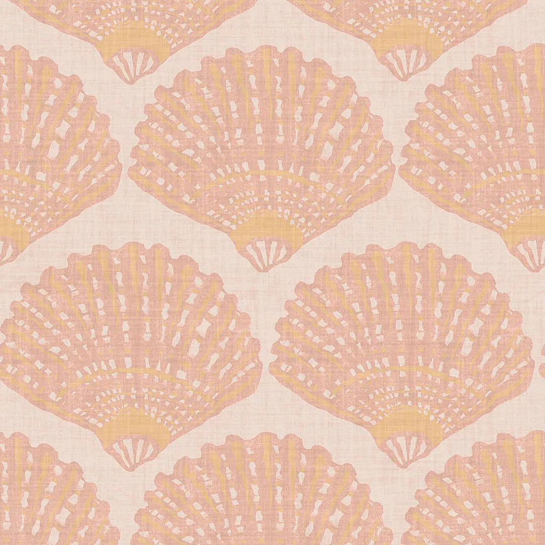 Beachcomber Wallpaper - Lady Coral - Lucie Annabel