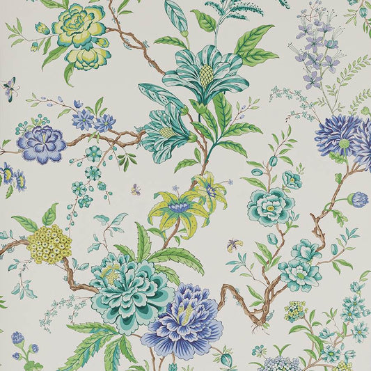 Beauchamp Wallpaper - Vert d'Eau - 03111-02 - Manuel Canovas