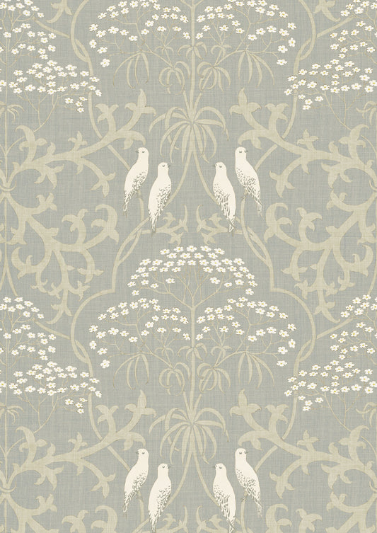 Bella Wallpaper - Earl Grey