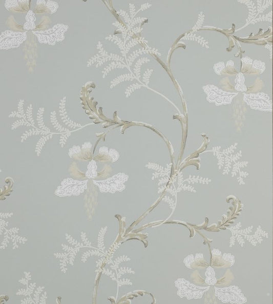 Bellflower Wallpaper - Old Blue - Colefax & Fowler