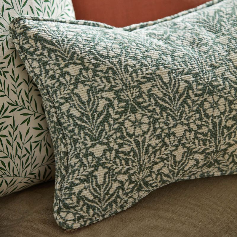 Bellflowers Fabric - Indigo/Seagreen - 227253 - Morris & Co