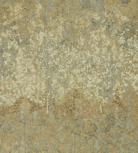 Belvoir Wallpaper - Blue / Amber - ZKEM312651 - Zoffany