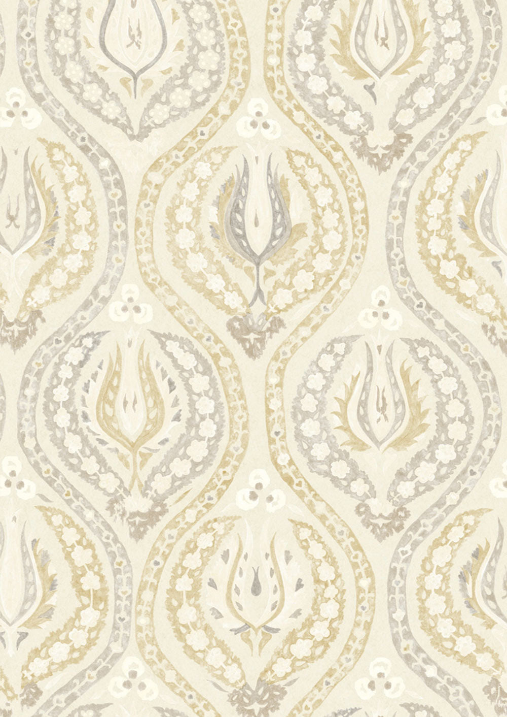 Benaki Wallpaper - Beige Biscuit
