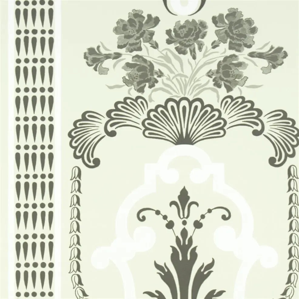 Bergius Wallpaper - Pebble - P554/03 - Designers Guild