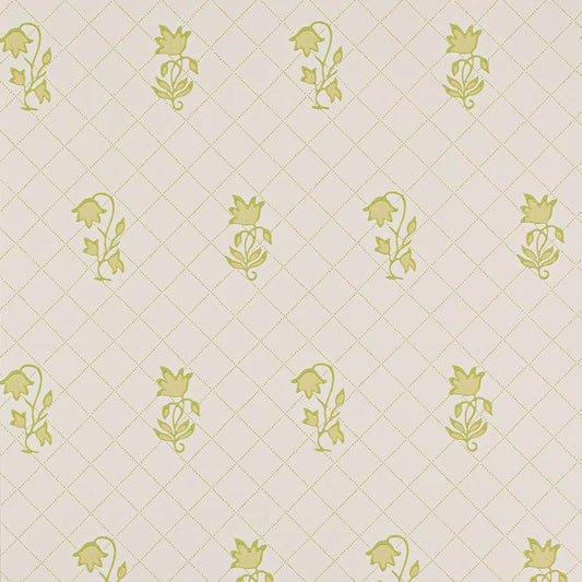 Berkeley Sprig Wallpaper - Lime - Colefax & Fowler