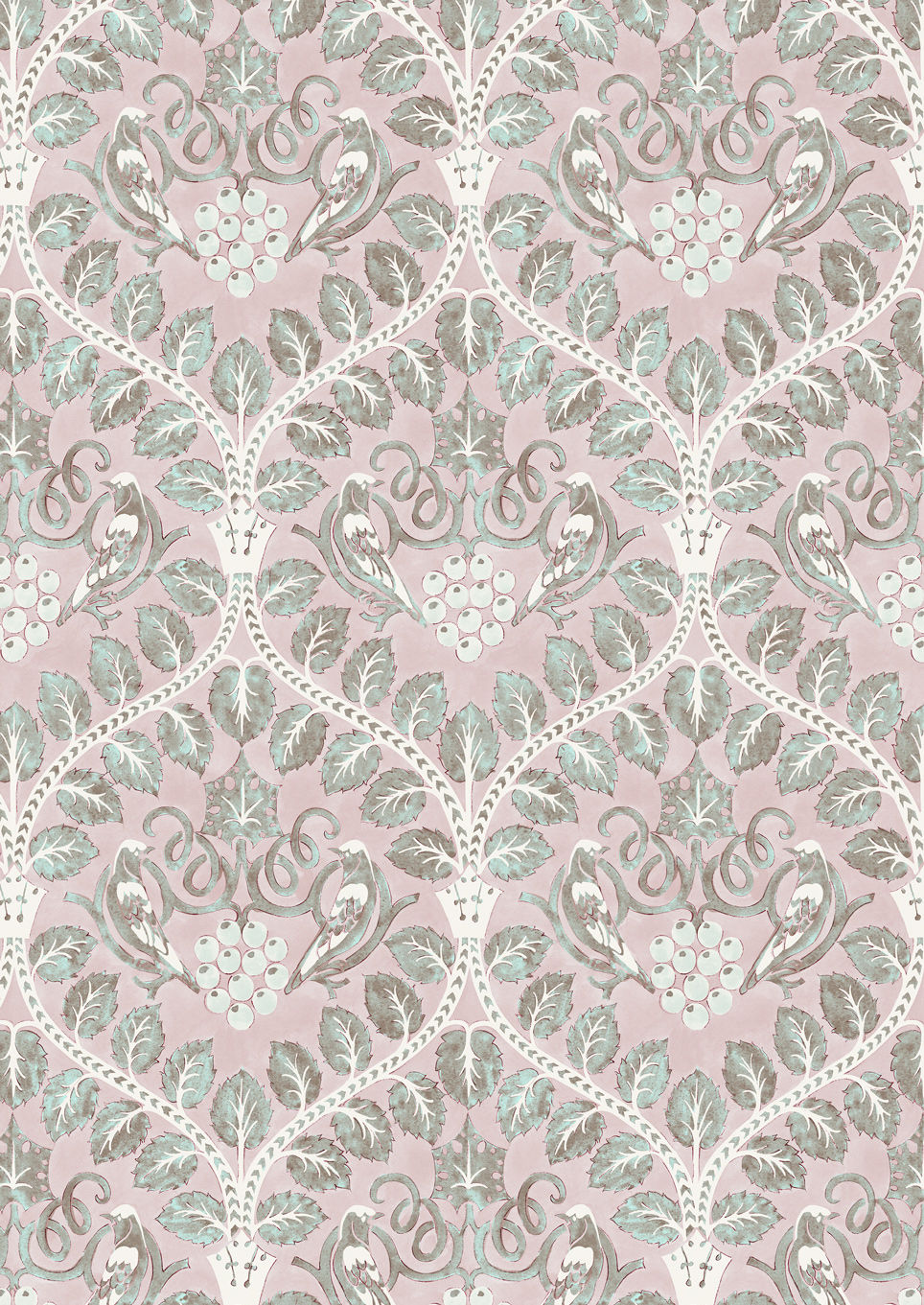 Berry Brothers Wallpaper - Sherbet