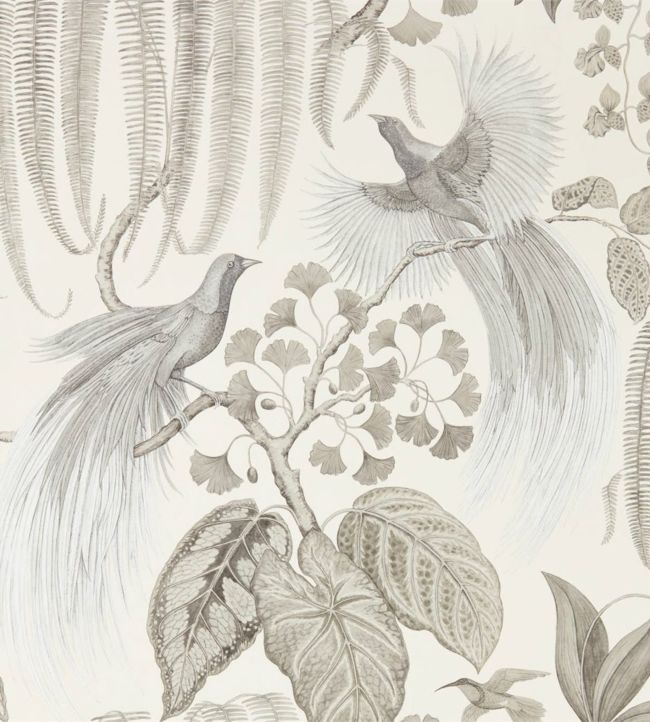 Bird Of Paradise Wallpaper - Linen - DGLW216652 - Sanderson