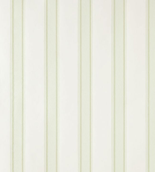 Block Print Stripe Wallpaper - Apple Green - 733 - Farrow & Ball