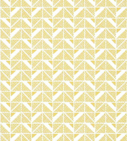 Bloomsbury Square Wallpaper - Gold - AT23115 - Anna French