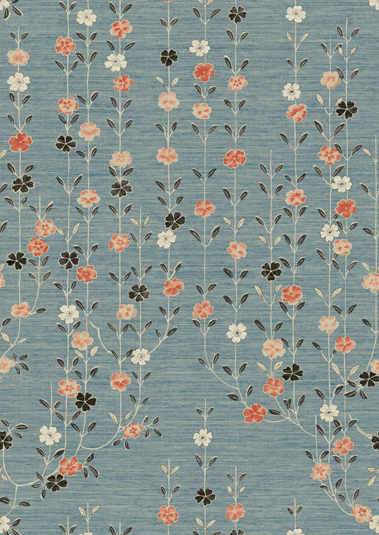 Blossom Wallpaper - Coral Sea