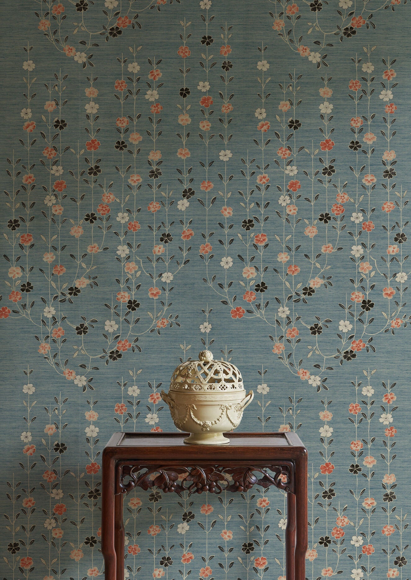 Blossom Wallpaper - Coral Sea