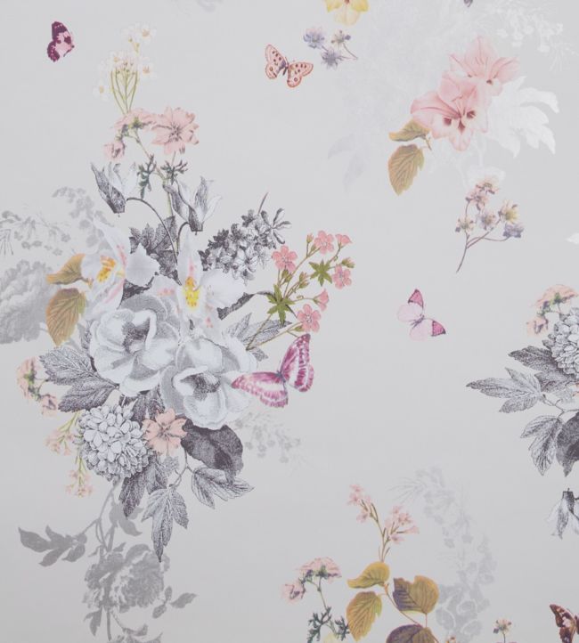Botanical Bouquet Wallpaper - Multicolor