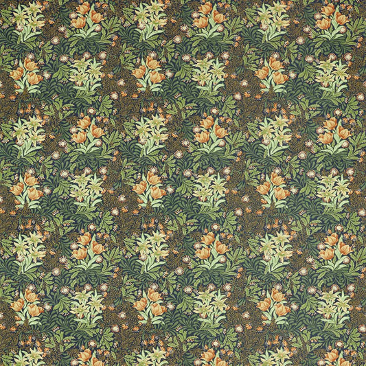 Bower Fabric - Indigo - 227029 - Morris & Co