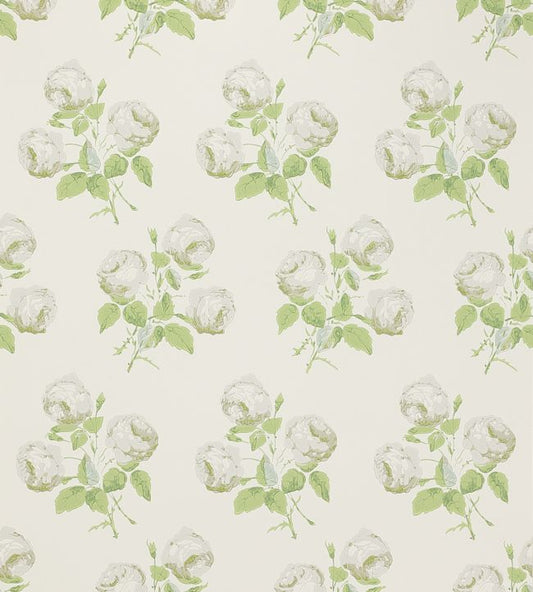Bowood Wallpaper - Silver/Leaf - Colefax & Fowler