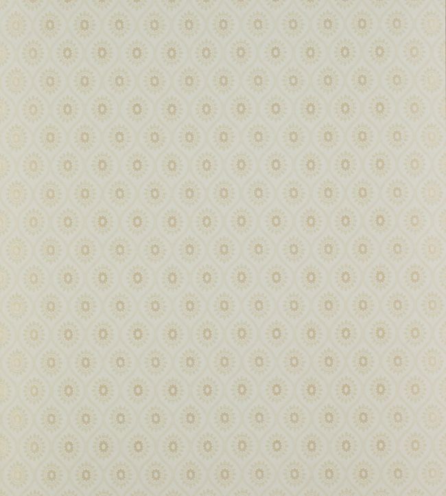 Brightwell Wallpaper - Gold/Cream - Colefax & Fowler