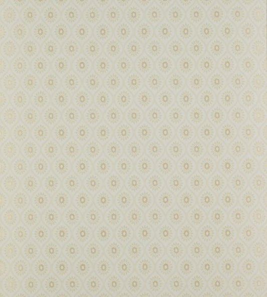 Brightwell Wallpaper - Gold/Cream - Colefax & Fowler