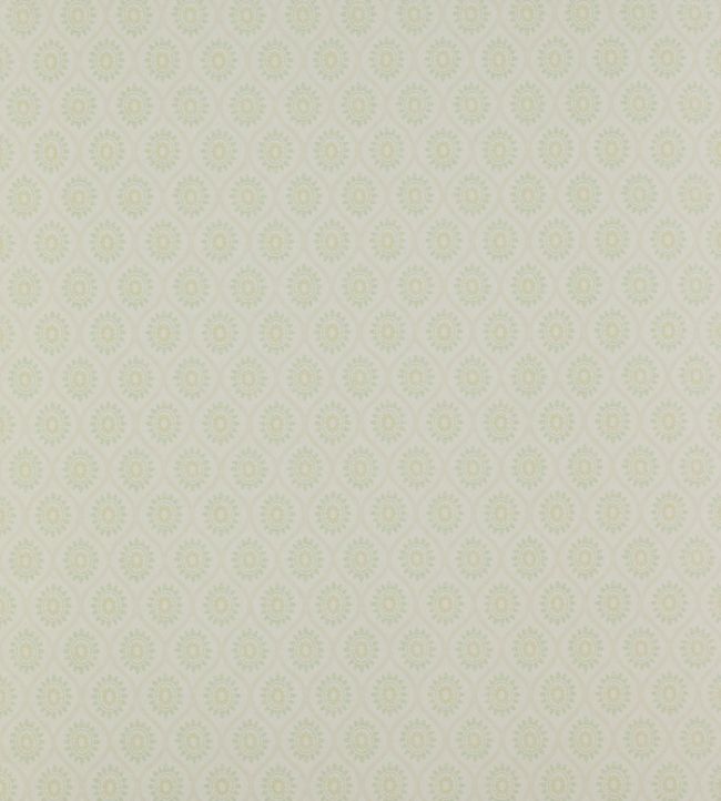 Brightwell Wallpaper - Leaf/Cream - Colefax & Fowler