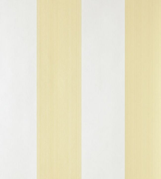 Broad Stripe Wallpaper - Dayroom Yellow - 1319 - Farrow & Ball