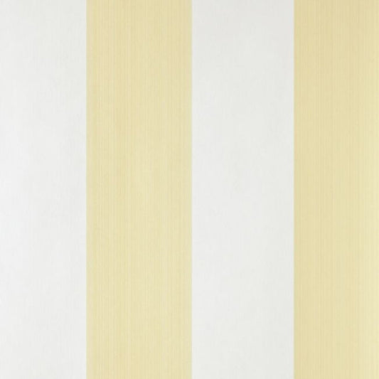 Broad Stripe Wallpaper - Dayroom Yellow - 1319 - Farrow & Ball