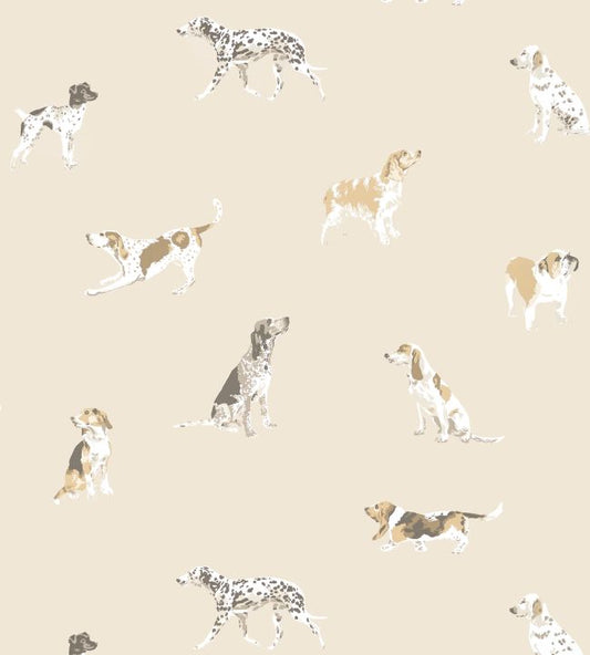 Buddy Wallpaper - Neutral - AT24601 - Anna French