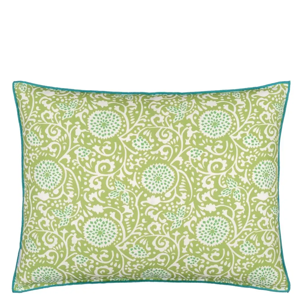 Outdoor Japonaiserie Azure Cushion - Designers Guild