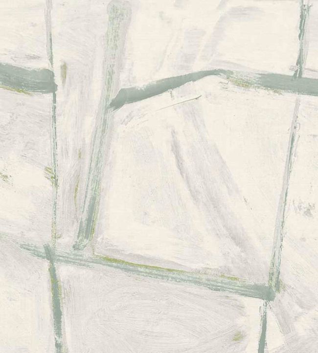 Ocean Squares Vinyl Wallpaper